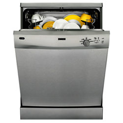 Zanussi ZDF21001XA Freestanding Dishwasher, Stainless Steel